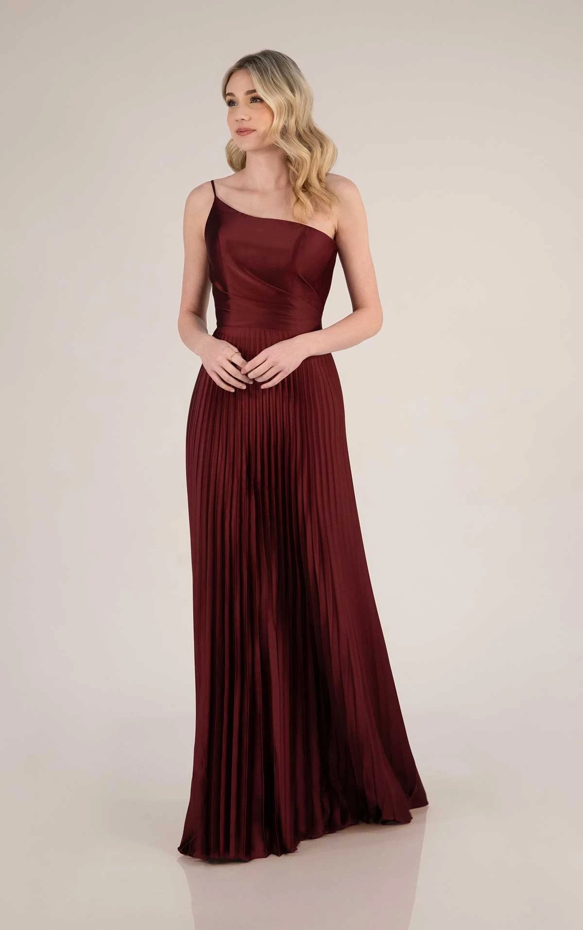 Buy More, Save More Formal One-Shoulder Floor-Length Bridesmaid Dress