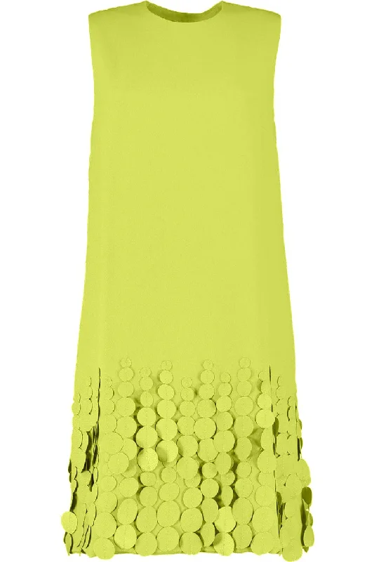 Savings Galore Sleeveless Jewel Neck Arak Dress