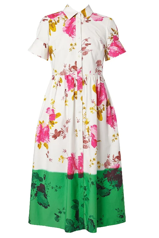 Holiday Sale Fit & Flare Shirt Dress