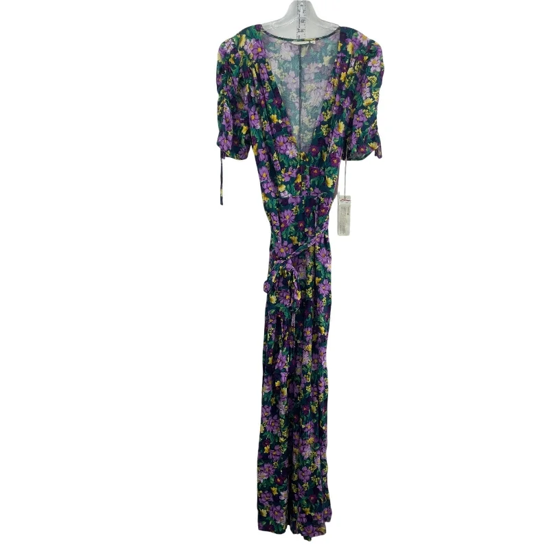 Extra Savings Happy Nature Green & Purple Women's Floral Print A-Line Dress Size 14 NWT Extra Savings Happy Nature Green & Purple Women's Floral Print A-Line Dress Size 14 NWT