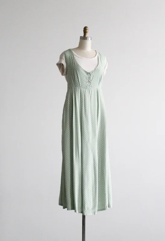 Overstock sage dot sundress