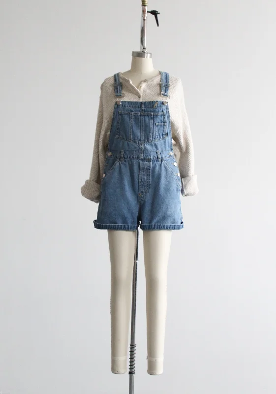 Unmissable Offer denim short overalls