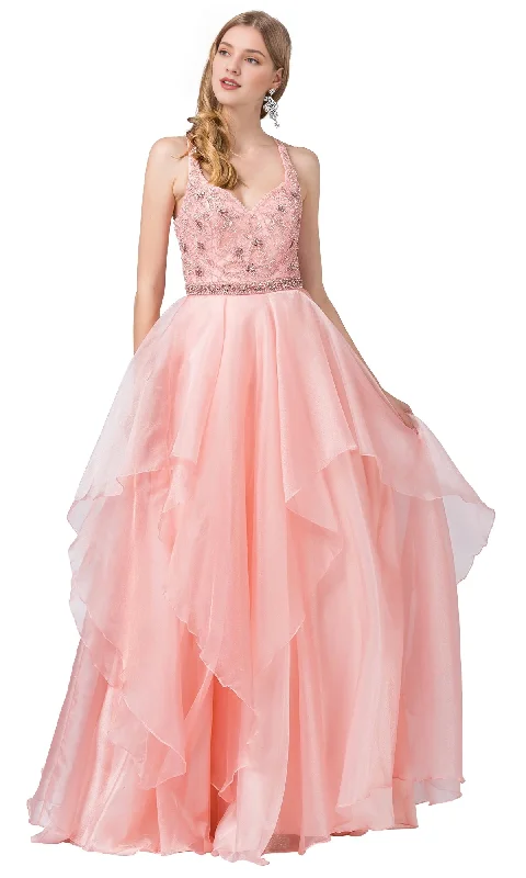 Referral Discount Sleeveless Sweetheart Corset backless and floor length Prom Dress