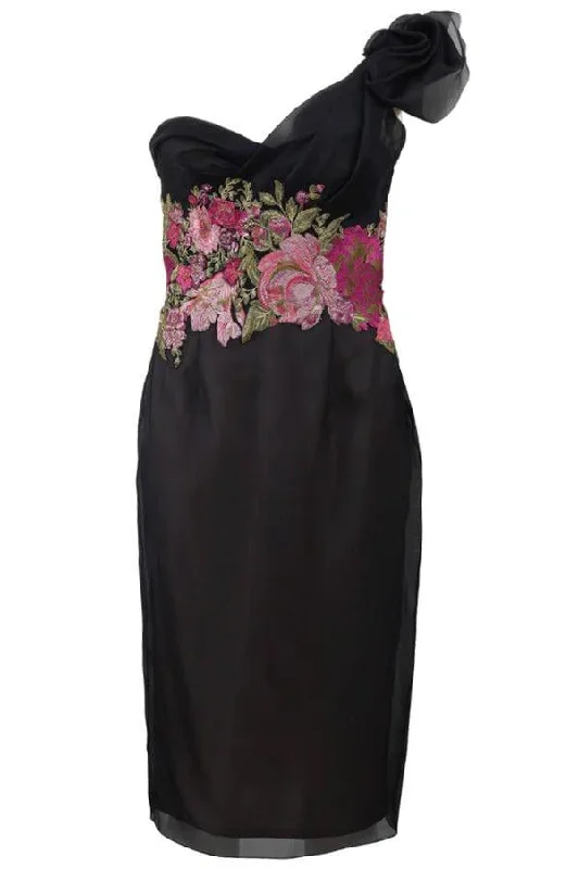 Incredible Offers Hand-Draped Cocktail Dress