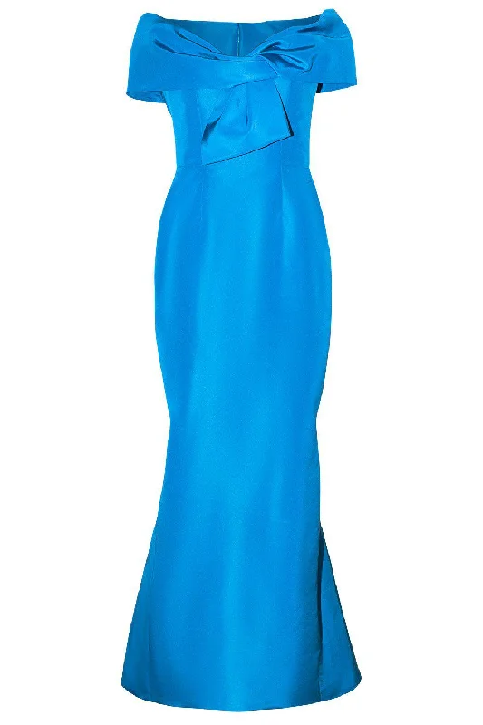 Price Smash Off Shoulder Picard Gown