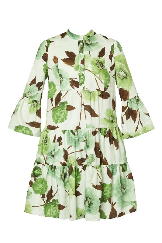 Quick Sale Tiered Hem Short Dress