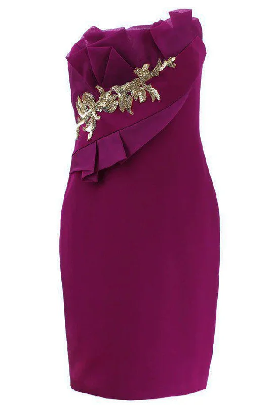 Daily Specials Strapless Draped Bodice Dress