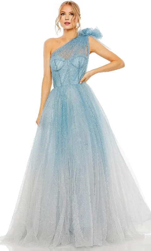 Incredible Offers A-Line Princess One-shoulder Asymmetrical Tulle Prom Dress