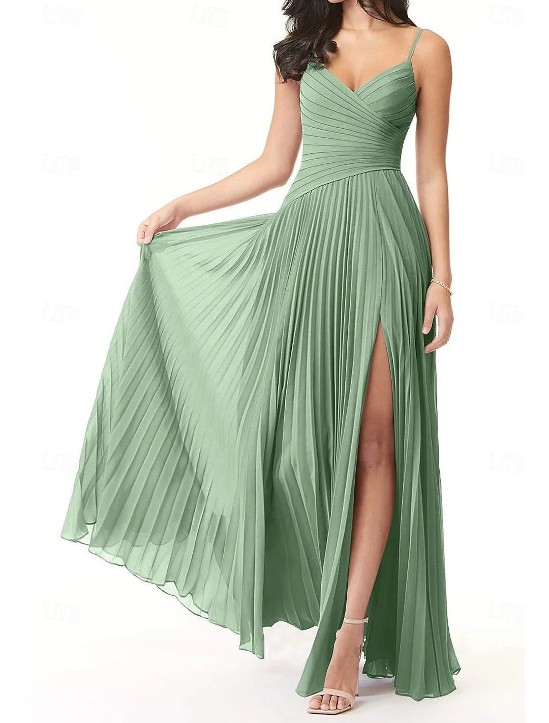 Super Sale A-Line/Princess V Neck Spaghetti Straps Bridesmaid Dresses Wedding Guest Dresses Super Sale A-Line/Princess V Neck Spaghetti Straps Bridesmaid Dresses Wedding Guest Dresses