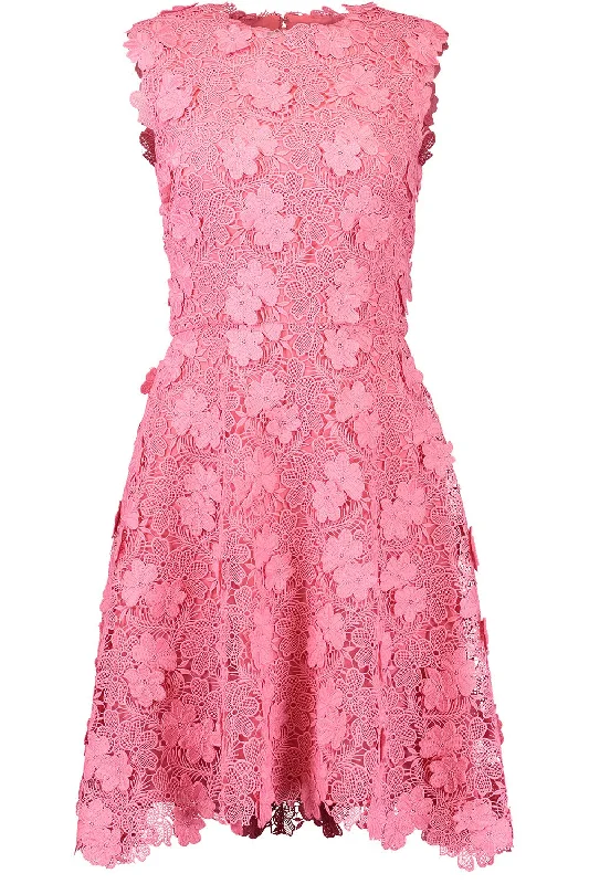 Inventory Reduction Jewel Neck Flare Dress