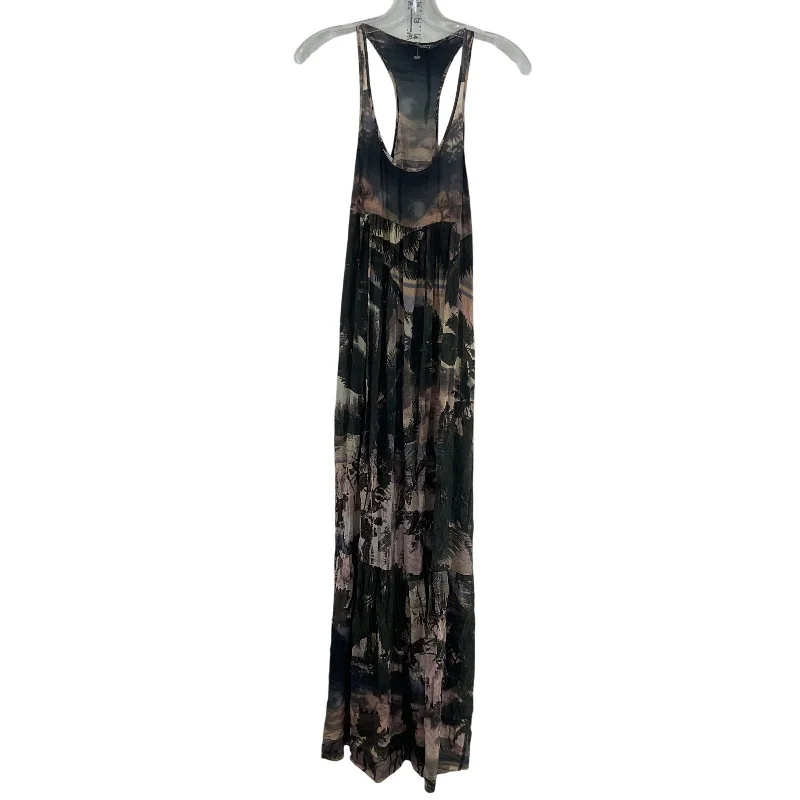 Savings Alert ALLSAINTS Silk Women's Tropical Sunset Black & Pink Sheath Dress Size 6 Preowned Savings Alert ALLSAINTS Silk Women's Tropical Sunset Black & Pink Sheath Dress Size 6 Preowned
