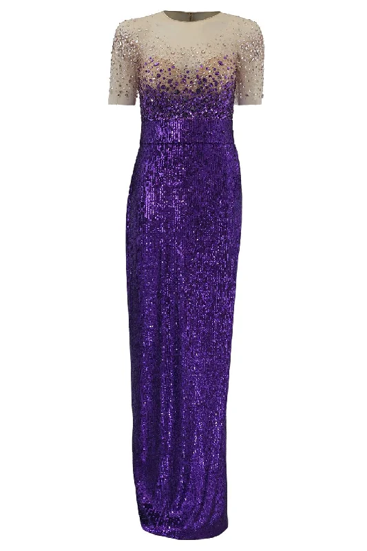 Price Drop Alert Tulle Sequin Gown