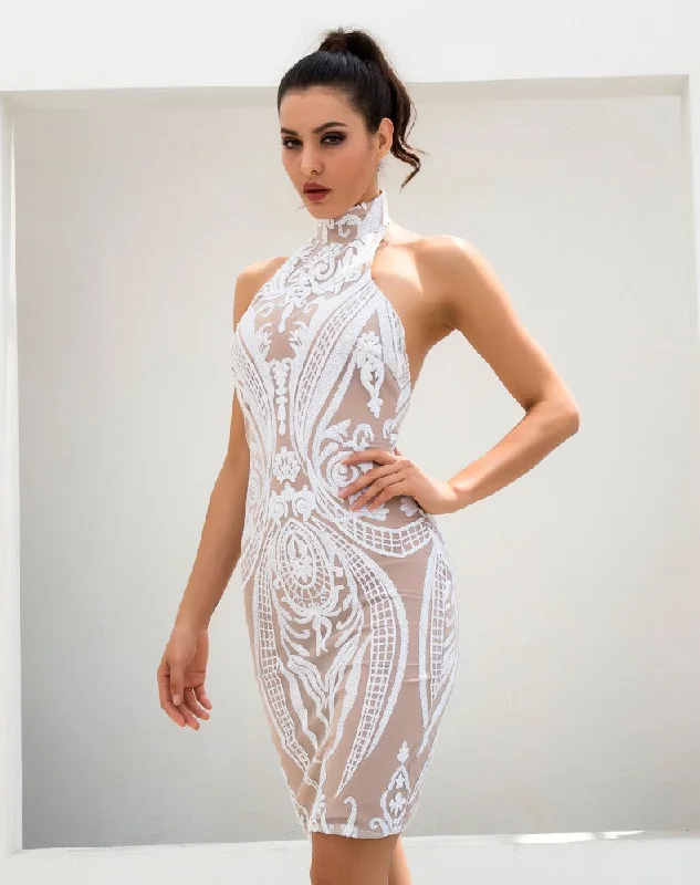 Clearance Sale Women's Summer Sequin Short Dress