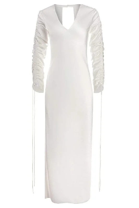 Best Seller Kim K V-Neck Long Sleeve Dress