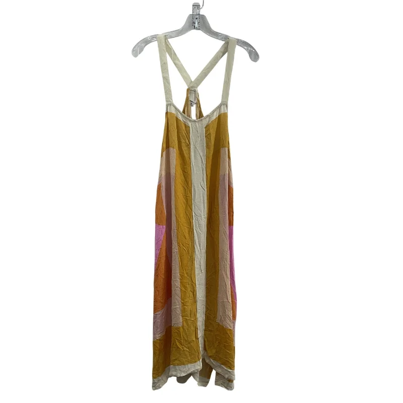 Buy Now O'Neill Yellow & Cream Women's Retro Print Mod Viscose Long Shift Sundress XS Buy Now O'Neill Yellow & Cream Women's Retro Print Mod Viscose Long Shift Sundress XS
