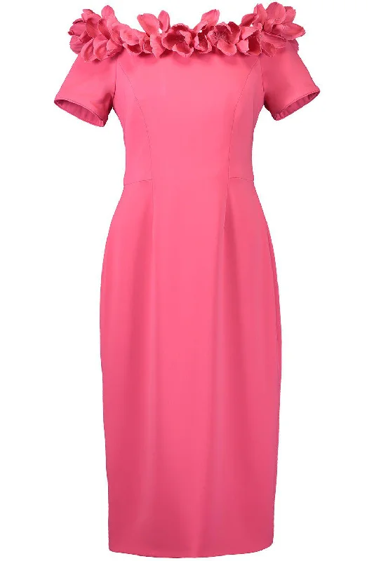 Instant Savings Off The Shoulder Tulip Dress