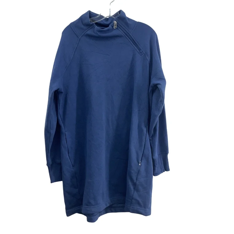 Today's Special Athleta Petite L Blue Women's Athletic Activewear Shift Dress Polyester Preowned
