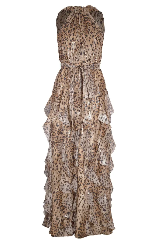 Hurry In Portofino Halter Gown