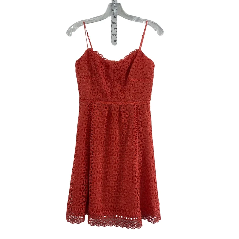 Special Discount J.Crew Orange Midi Women's Chantilly Lace A-Line Dress Size 0 Preowned Special Discount J.Crew Orange Midi Women's Chantilly Lace A-Line Dress Size 0 Preowned