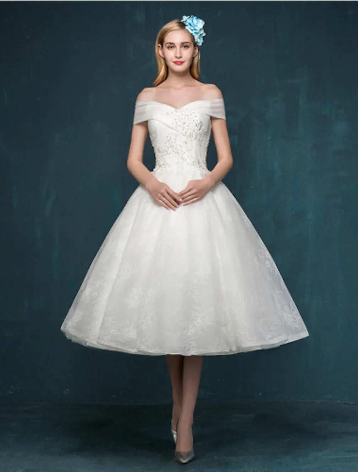 Unbeatable Prices Little White Dresses A-Line Short Sleeve Off Shoulder Beaded Lace Sequin Unbeatable Prices Little White Dresses A-Line Short Sleeve Off Shoulder Beaded Lace Sequin