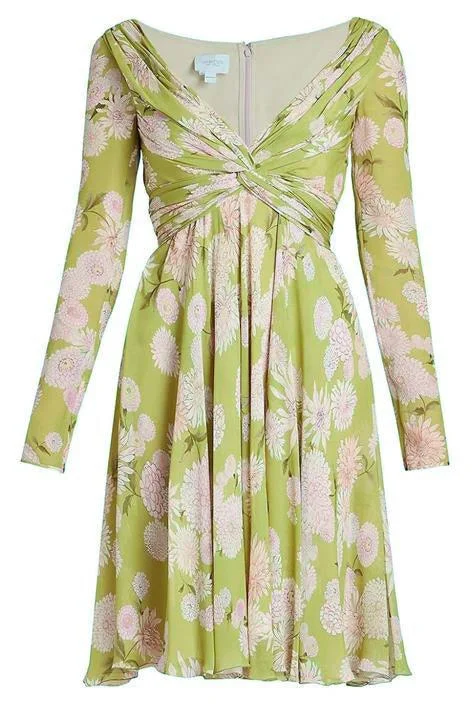 Exclusive Savings Dahlia Printed A-Line Dress