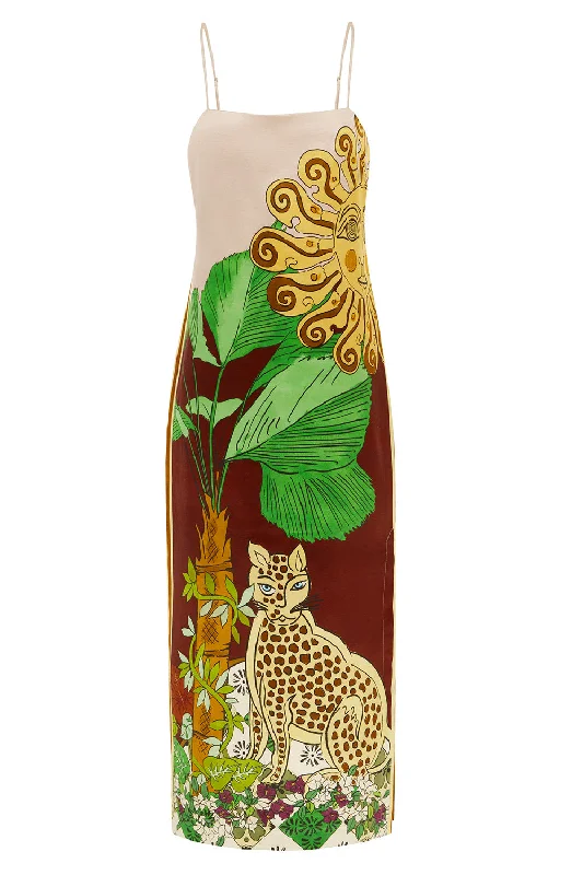 Price Drop Alert Tiger Slip Dress
