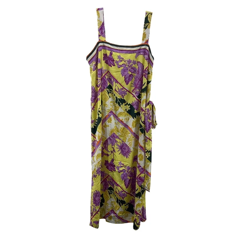 Unbeatable Prices Ann Taylor Women's Sleeveless Baroque Sheath Dress Size 12 Yellow/Purple NWT Unbeatable Prices Ann Taylor Women's Sleeveless Baroque Sheath Dress Size 12 Yellow/Purple NWT