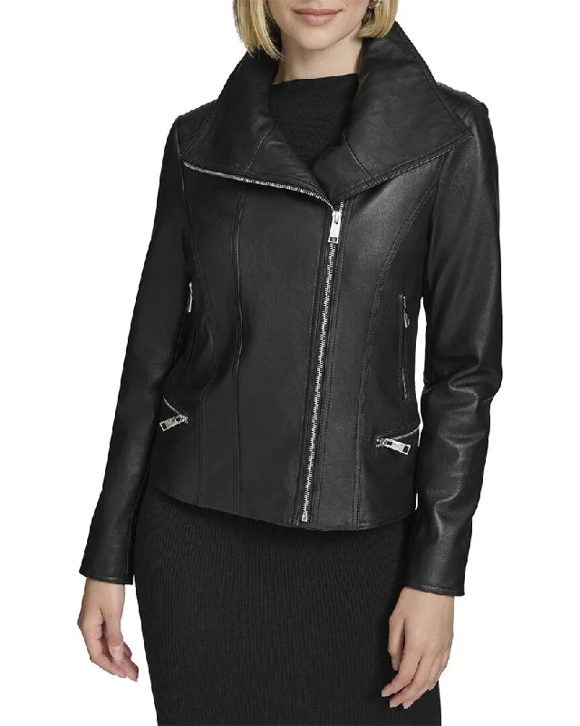 Get It Before It’s Gone Andrew Marc Beckett Leather Coat