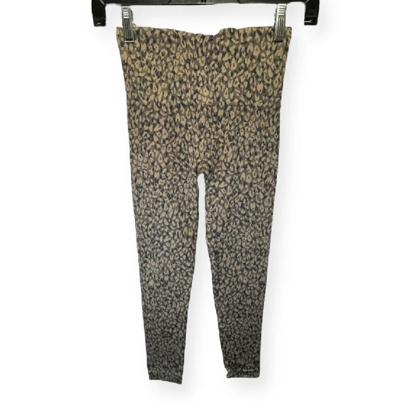Value Deals Animal Print Pants Leggings Spanx, Size Xs