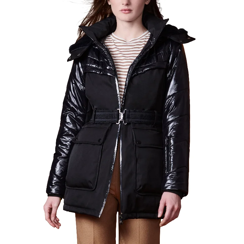 Price Cut Belted Ski Jacket