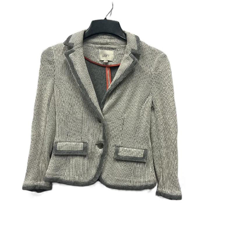 Extra Discounts Blazer By Loft In Grey, Size: Xs