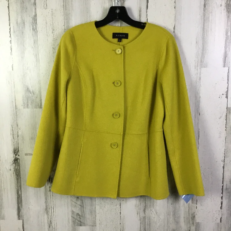 New Arrival Blazer By Talbots In Yellow, Size: Xs
