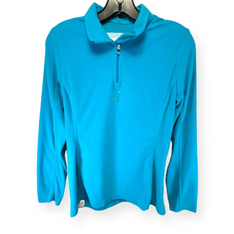 Unbeatable Prices Blue Athletic Fleece Spyder, Size 8
