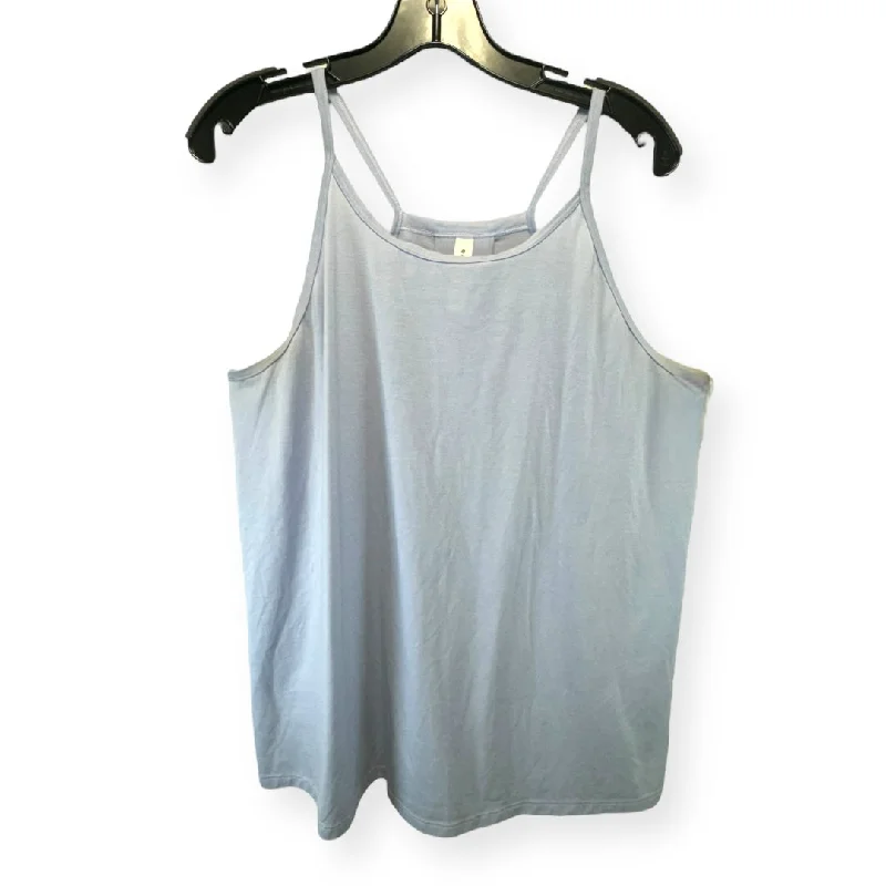 Online Only Blue Athletic Tank Top Athleta, Size 1x