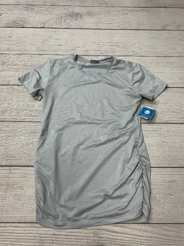 Quick Sale Blue Athletic Top Short Sleeve Columbia, Size S