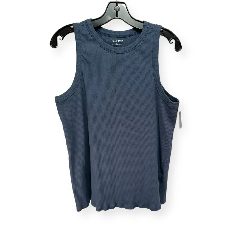 Deal Alert Blue Top Sleeveless Maurices, Size 2