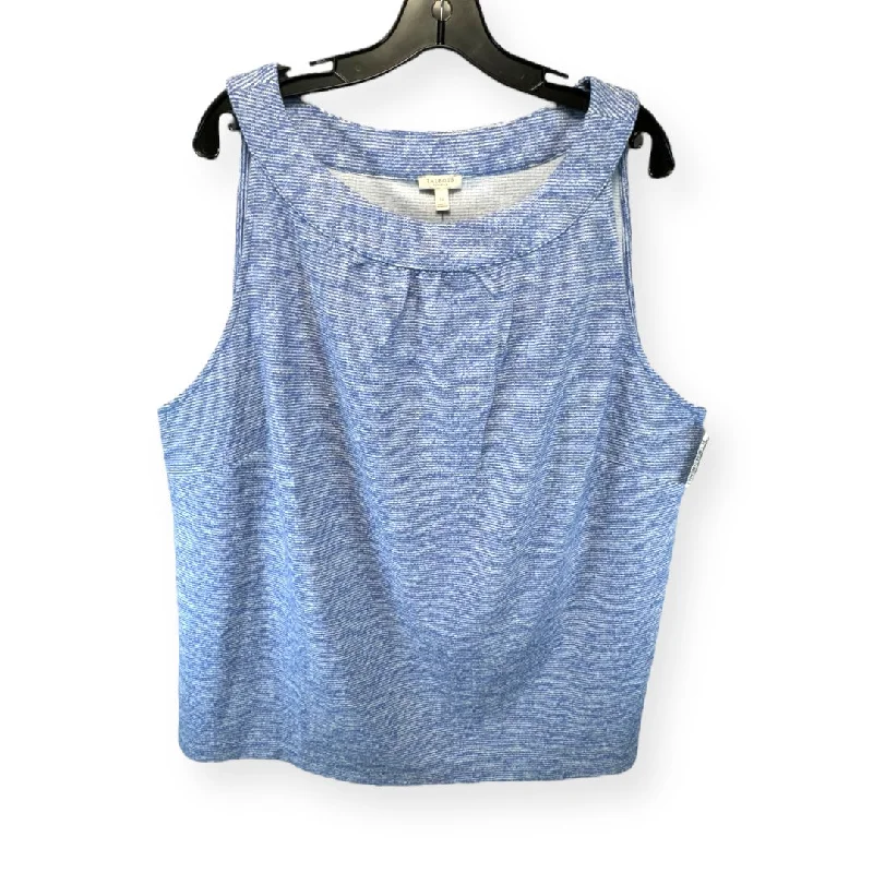 Time-Limited Offer Blue Top Sleeveless Talbots, Size 3x