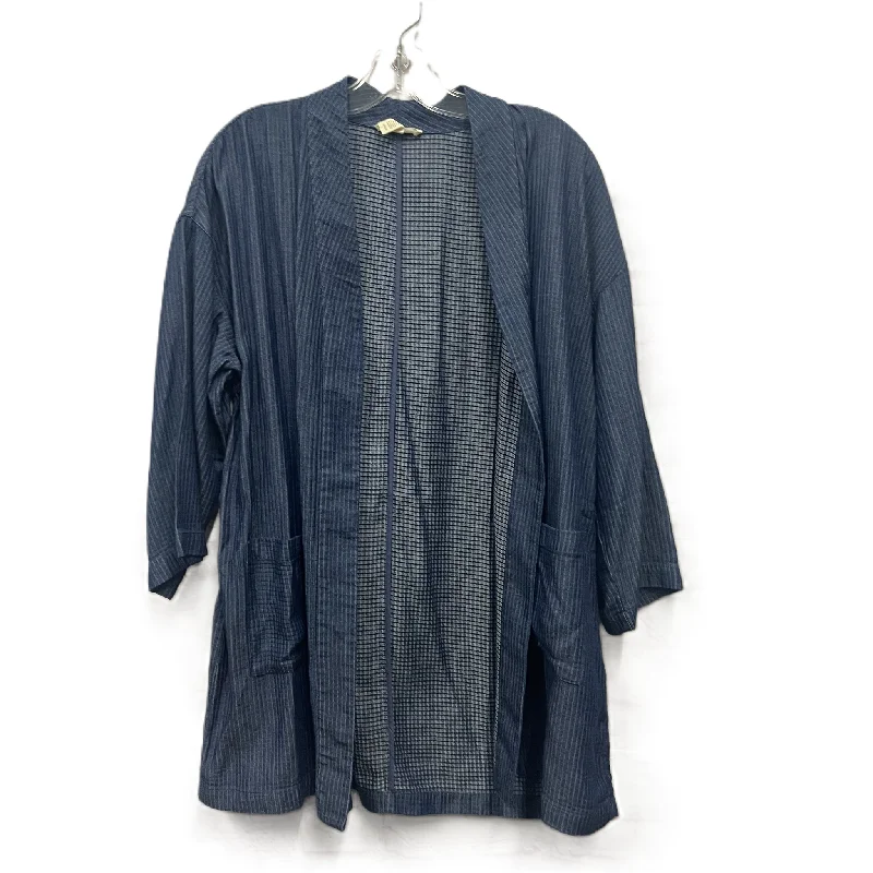 Today’s Deal Cardigan By Eileen Fisher In Blue, Size: M