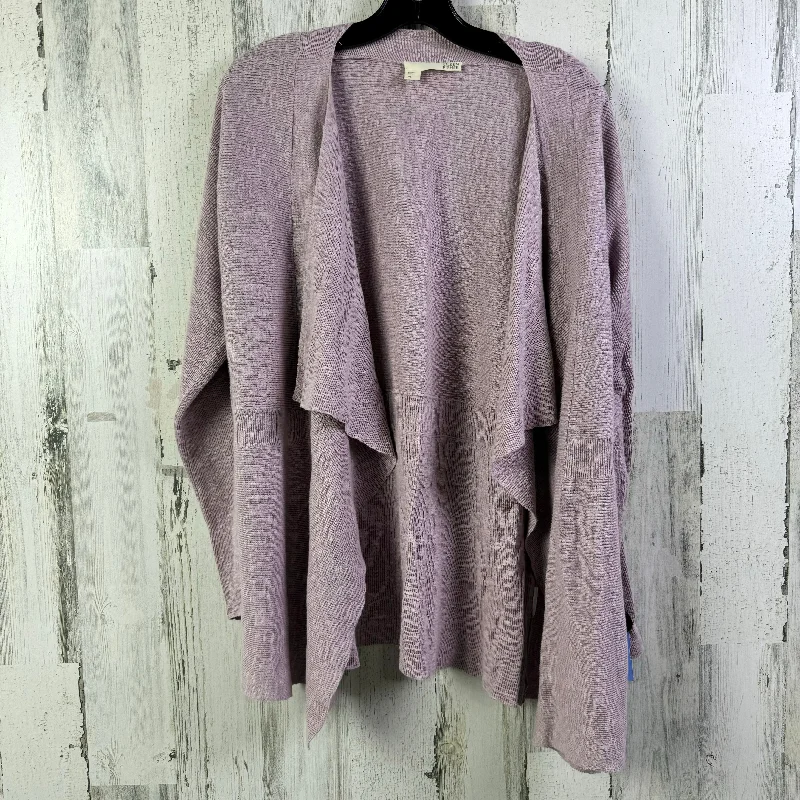 Low Prices Cardigan By Eileen Fisher In Purple, Size: Xl