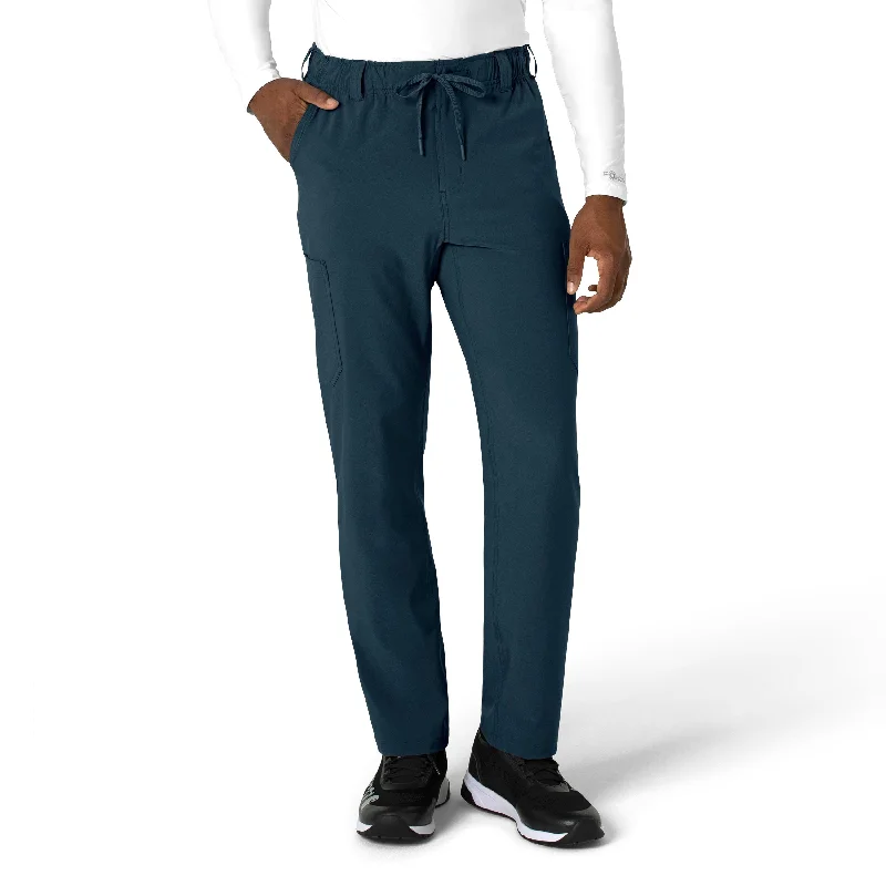Sale Event Carhartt Force Cross-Flex Men's Straight Leg Scrub Pant - Navy