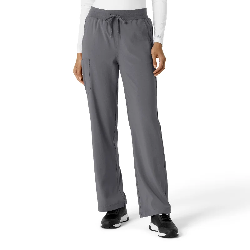 Extra Savings Carhartt Force Cross-Flex Women's Boot Cut Scrub Pant - Pewter