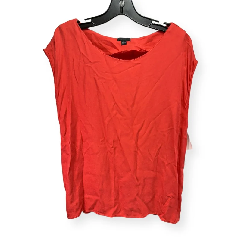 Early Access Coral Top Sleeveless Ann Taylor, Size Xl