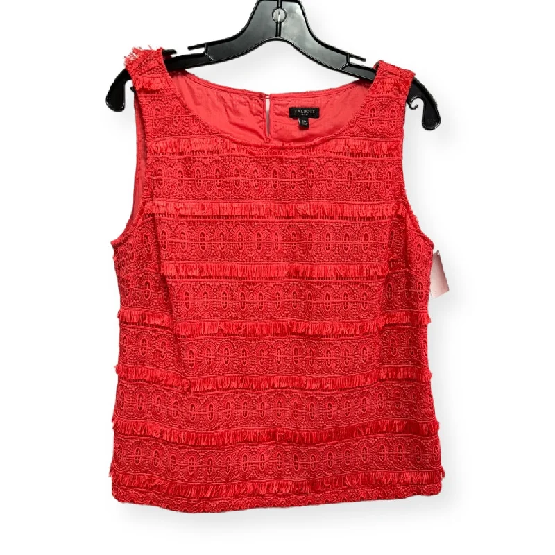 Extra Savings Coral Top Sleeveless Talbots, Size 12petite