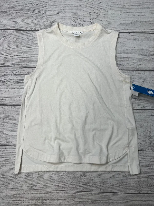 Can't Miss Cream Athletic Tank Top Athleta, Size S