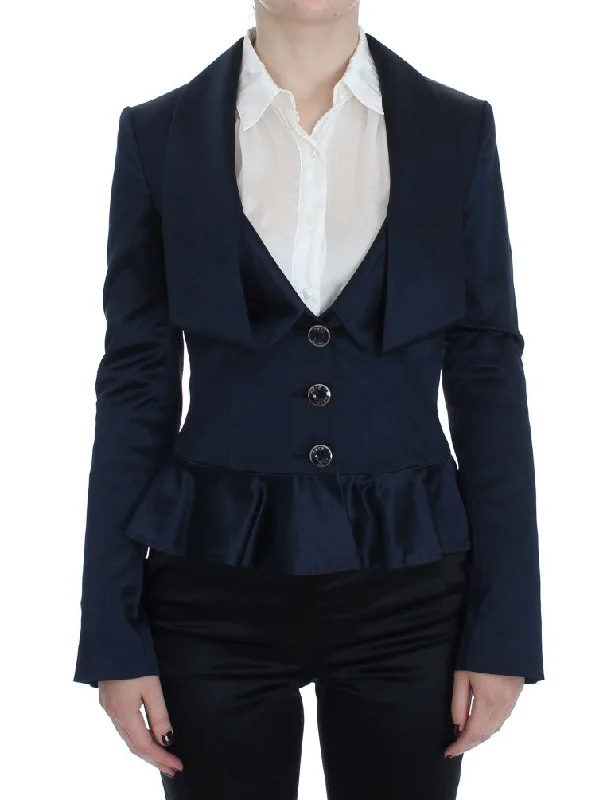 Unmissable Offer Exte  Three Button Single Breasted Blazer Women's Jacket