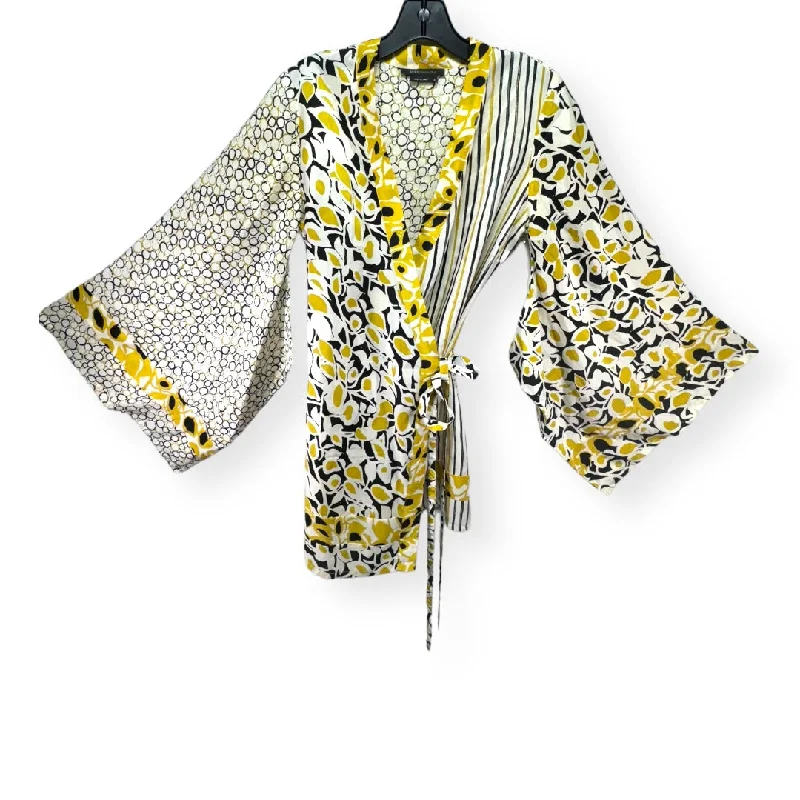 Don't Miss Floral Print Tunic Long Sleeve Bcbg, Size S
