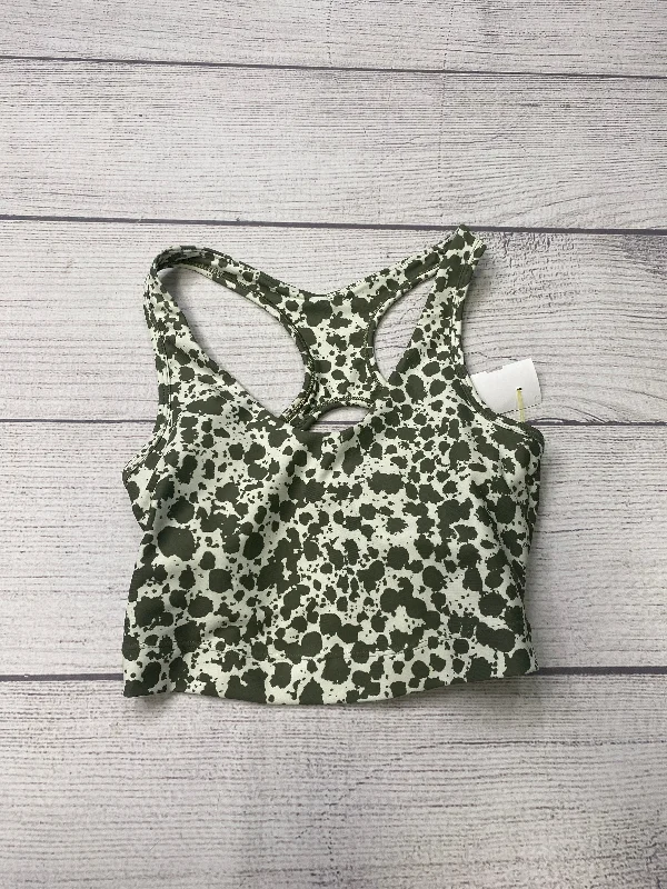 Shop and Save Green Athletic Tank Top Sage, Size Xs