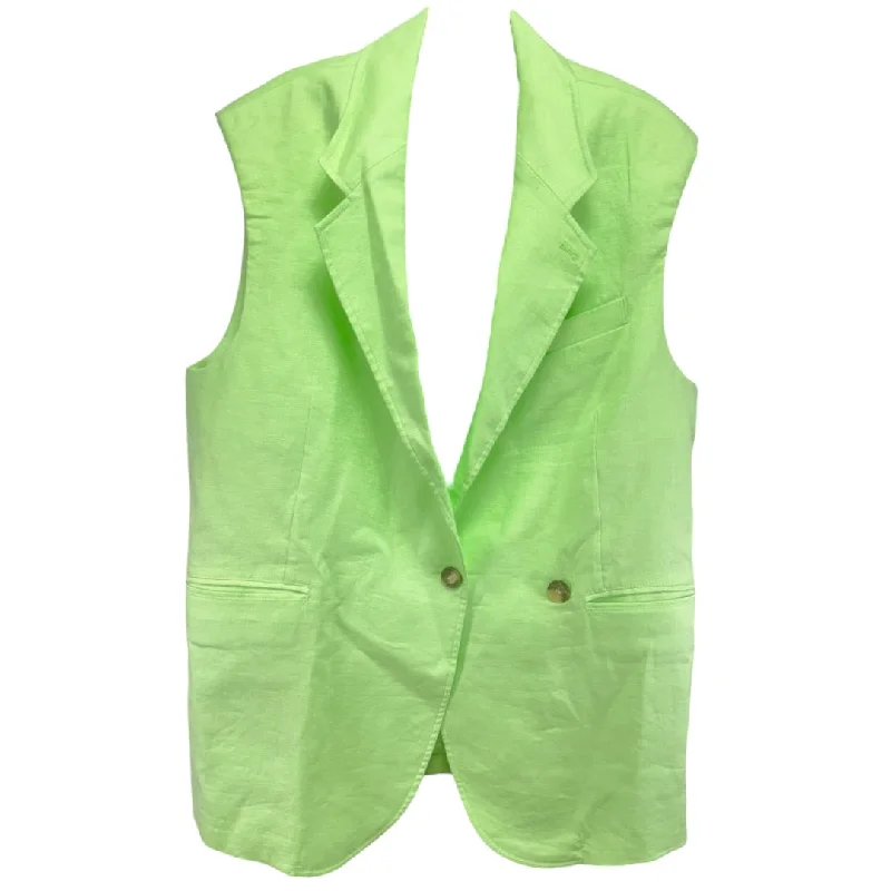 Crazy Savings Bright Young Things Vest We The Free In Green Light, Size M