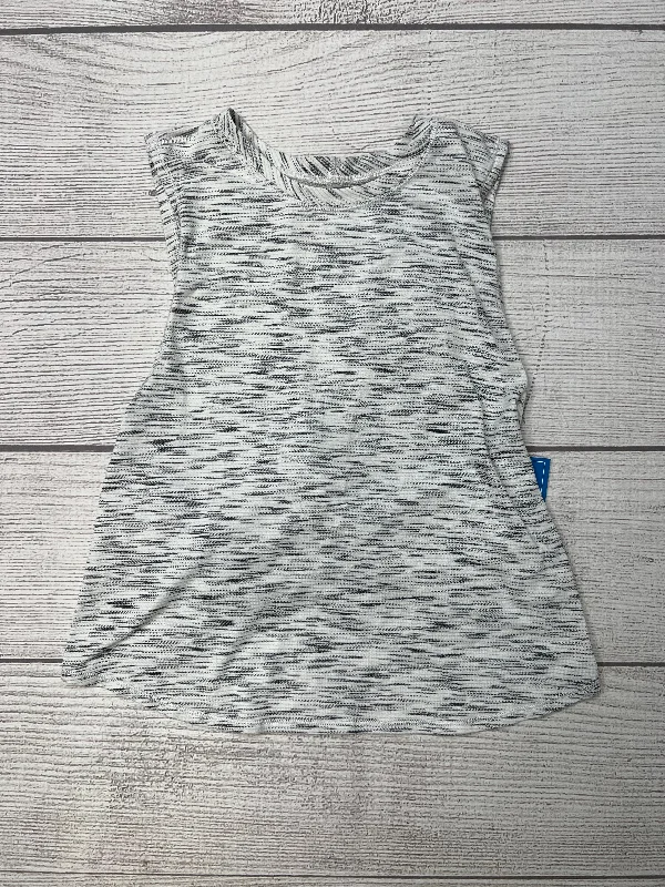 Mega Sale Grey White Athletic Tank Top Lululemon, Size Xs
