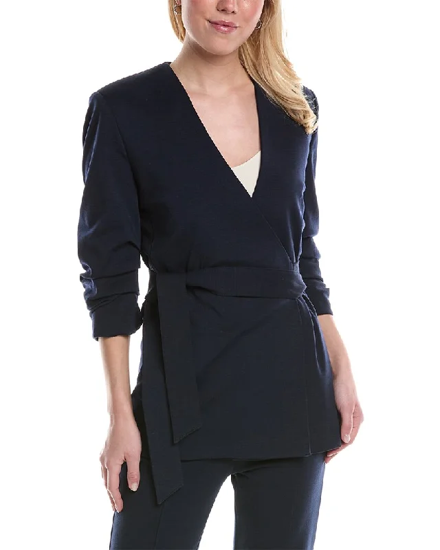 Overstock Halston Bexley Wool-Blend Jacket